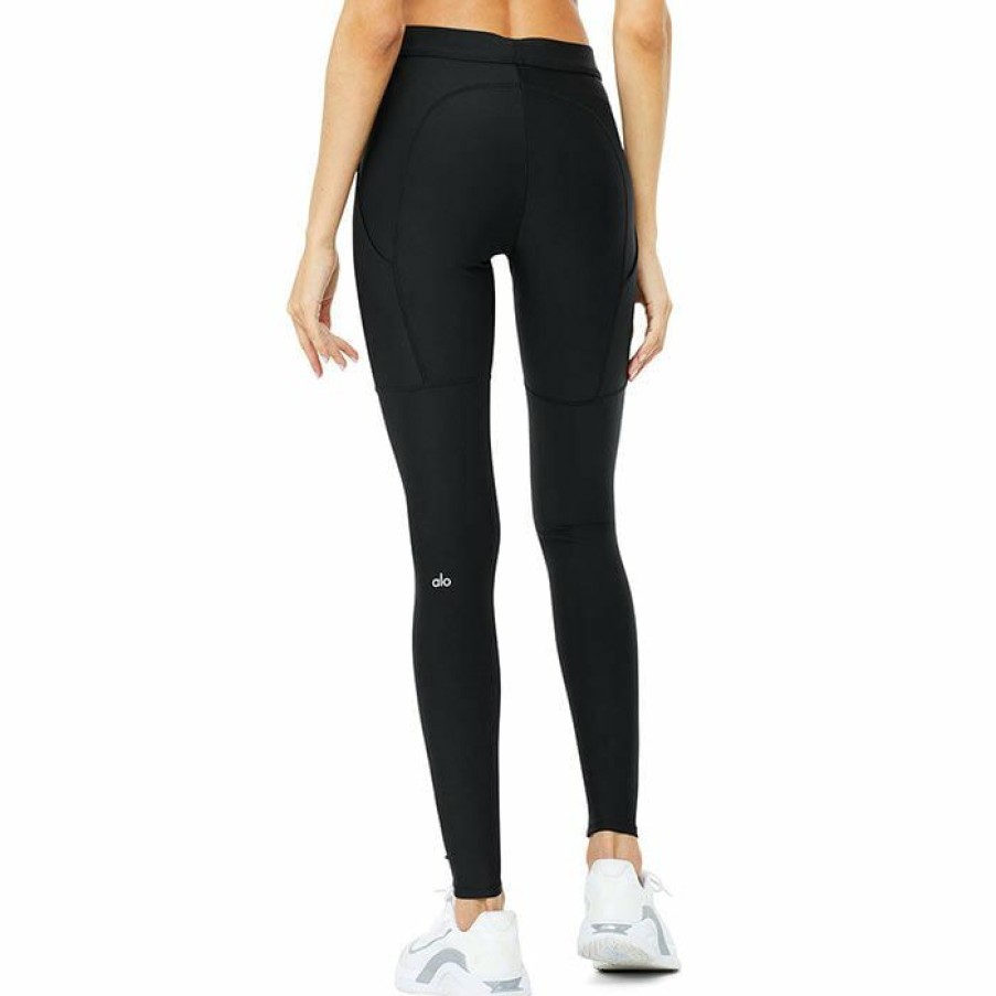 Tights & Leggings * | Buy Alo Women'S High Waist 4-Pocket Utility Legging Black