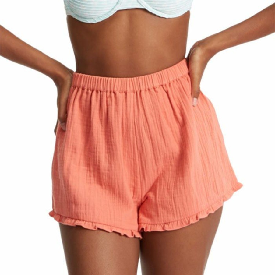 Shorts * | Best Deal Billabong Women'S By The Beach Short Coral