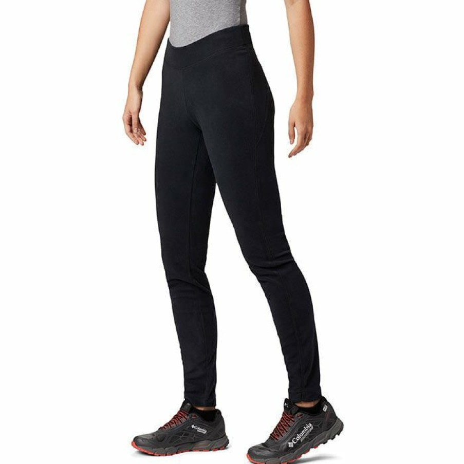 Tights & Leggings * | Best Reviews Of Columbia Women'S Glacial Fleece Printed Legging Black