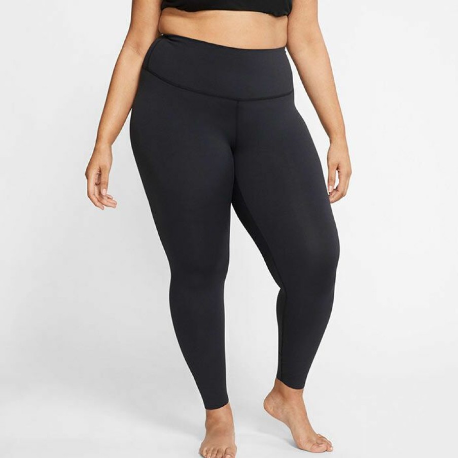 Tights & Leggings * | Top 10 Nike Women'S Yoga Luxe 7/8 Legging (Plus Size) Black