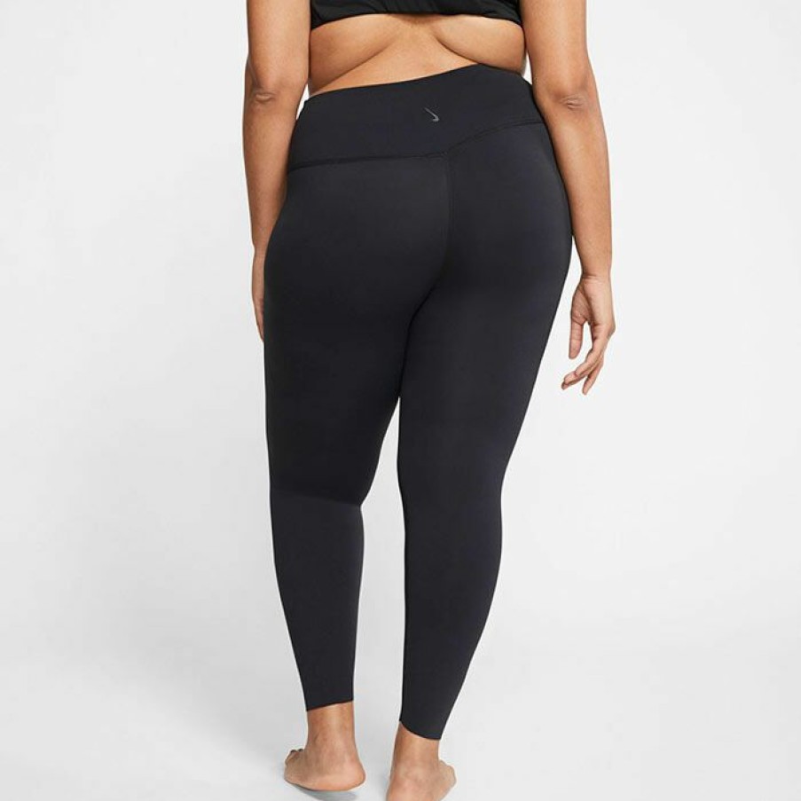 Tights & Leggings * | Top 10 Nike Women'S Yoga Luxe 7/8 Legging (Plus Size) Black