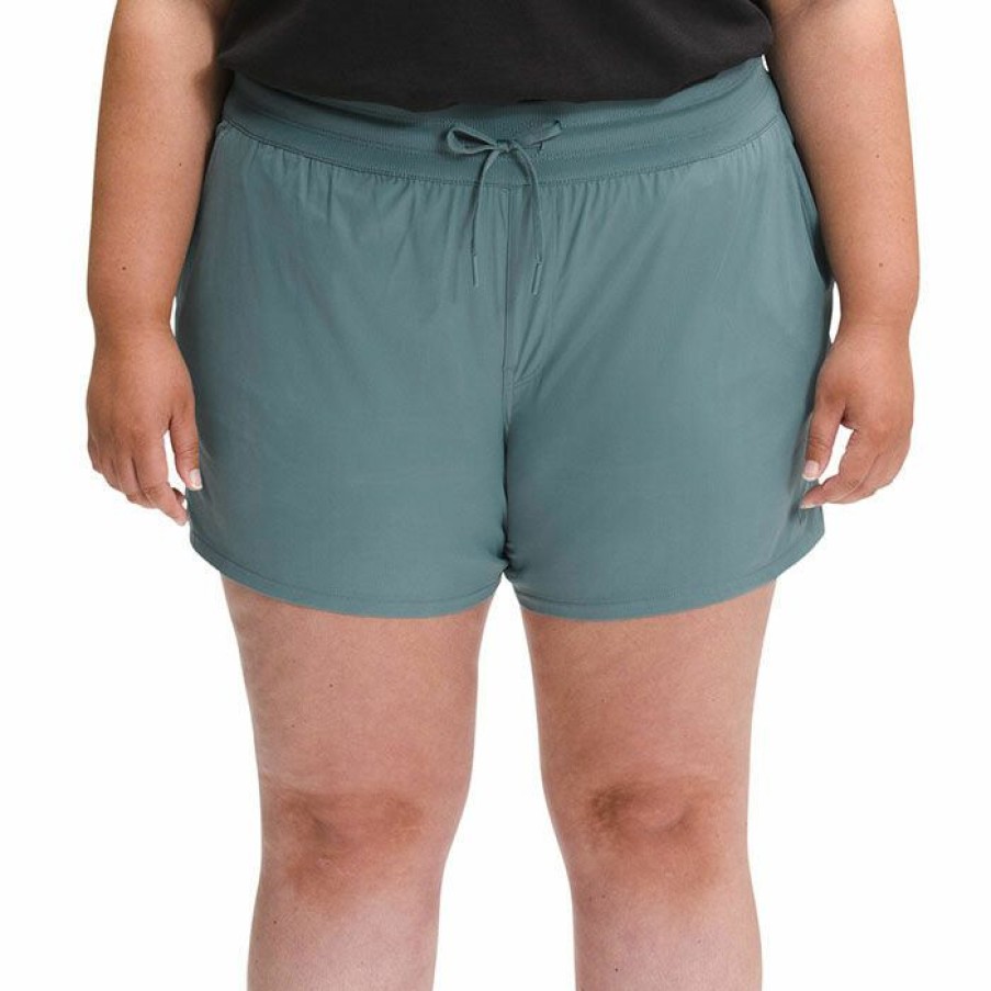 Shorts * | Wholesale The North Face Women'S Aphrodite Motion Short (Plus Size) Goblin Blue