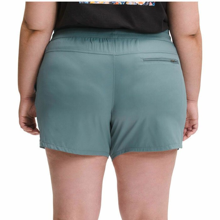 Shorts * | Wholesale The North Face Women'S Aphrodite Motion Short (Plus Size) Goblin Blue