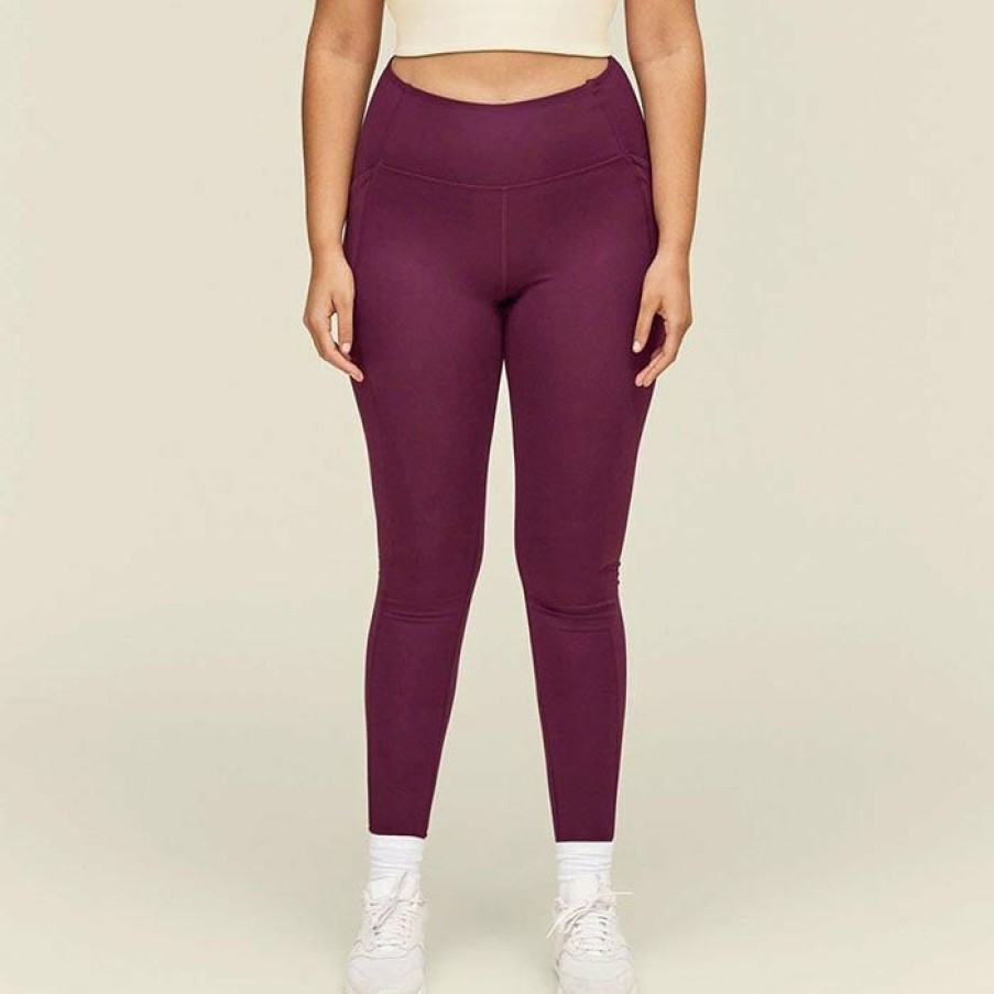 Tights & Leggings * | Best Reviews Of Girlfriend Collective Women'S Compressive Pocket Legging