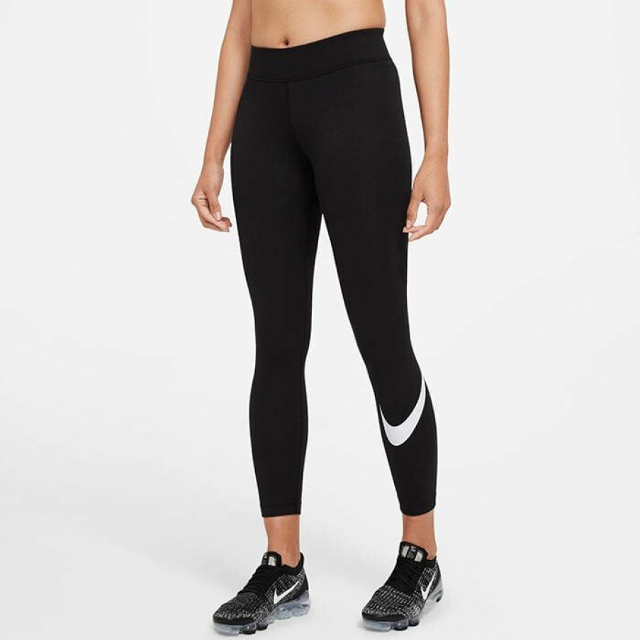 Tights & Leggings * | Best Reviews Of Nike Women'S Sportswear Essential Legging Black