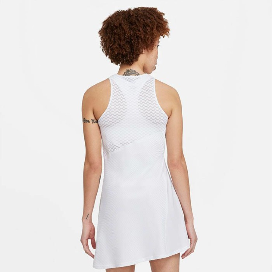 Dresses & Jumpsuits * | Cheapest Nike Women'S Dri-Fit Adv Slam Dress White