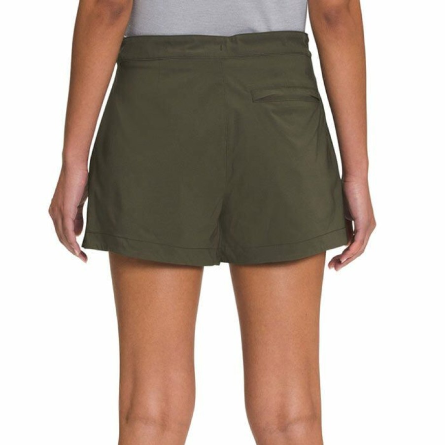 Shorts * | Deals The North Face Women'S Never Stop Wearing Short New Taupe Green