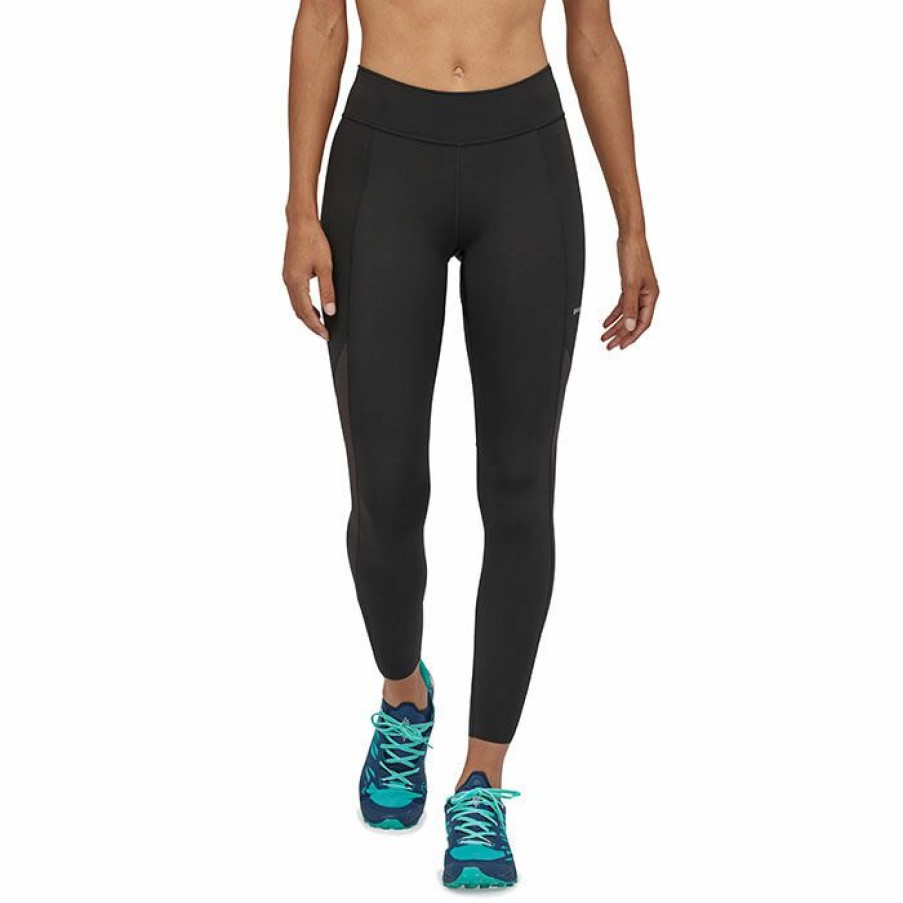 Tights & Leggings * | Best Sale Patagonia Women'S Endless Run Tight Black