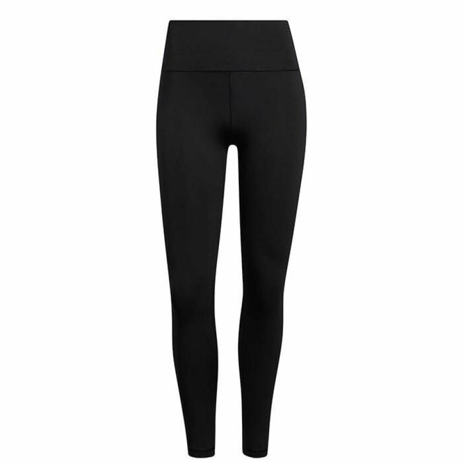 Tights & Leggings * | Best Reviews Of Adidas Women'S Optime Training 7/8 Tight Black