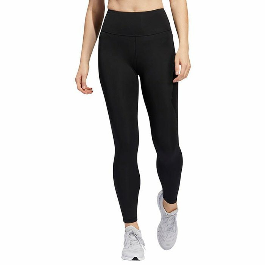 Tights & Leggings * | Best Reviews Of Adidas Women'S Optime Training 7/8 Tight Black