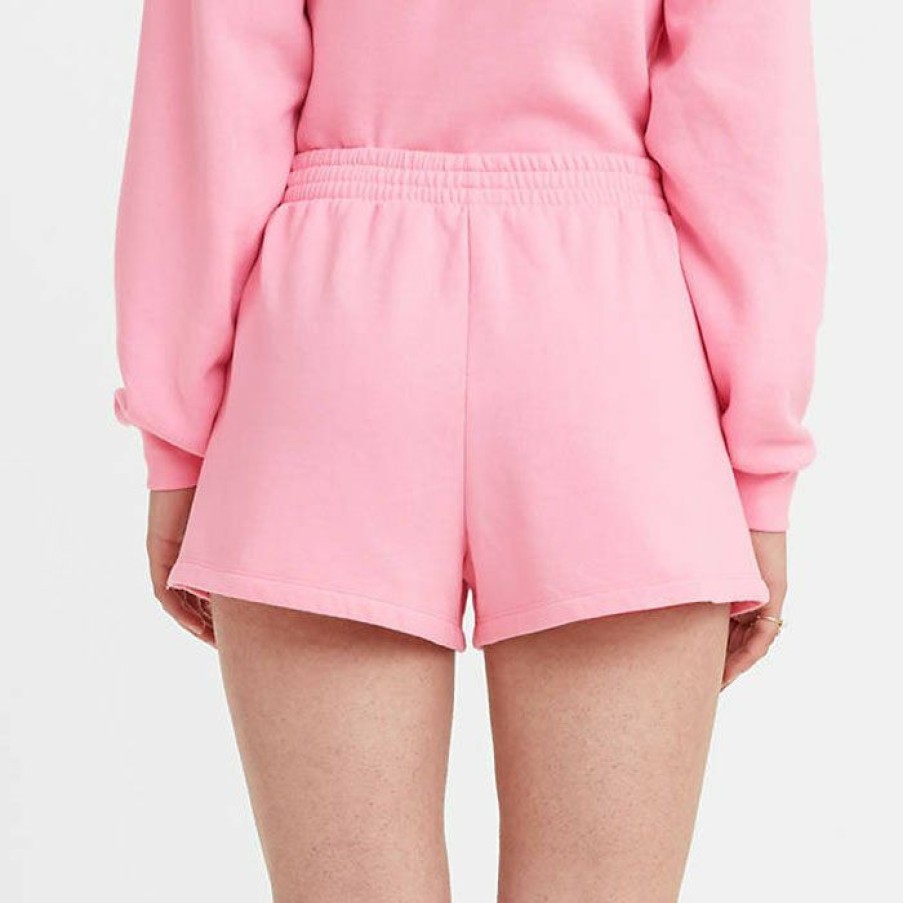 Shorts * | Top 10 Levi'S Women'S Laundry Day Sweat Short Pink