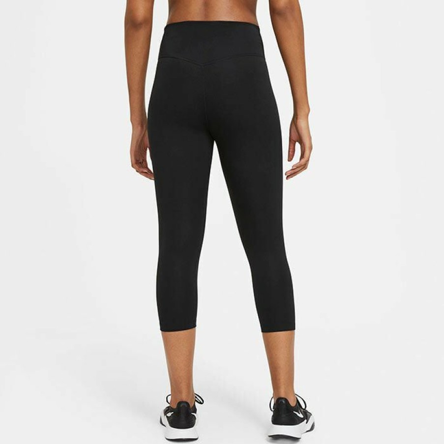 Tights & Leggings * | Cheapest Nike Women'S One Capri Legging Black