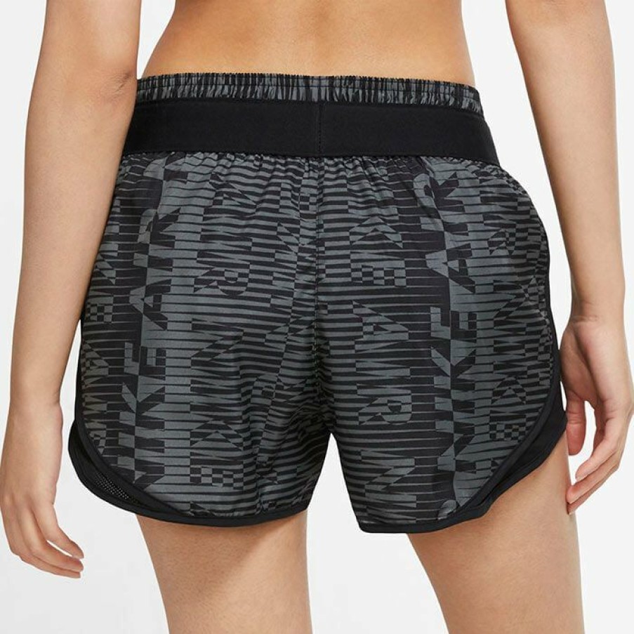 Shorts * | Buy Nike Women'S Air Tempo Printed Short Charcoal