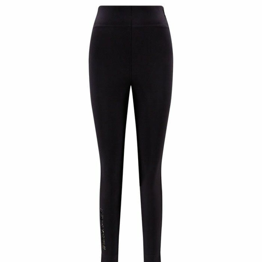 Tights & Leggings * | Best Deal Moncler Grenoble Women'S Jersey Legging Black