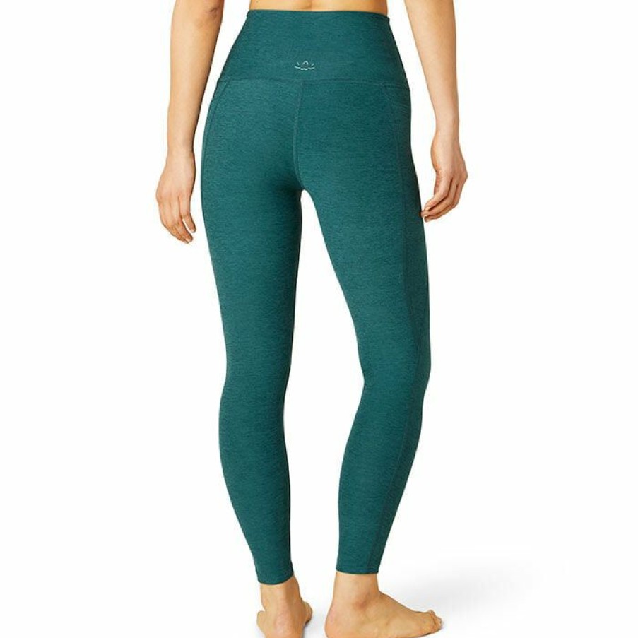 Tights & Leggings * | Budget Beyond Yoga Women'S Spacedye Out Of Pocket High Waist Midi Legging