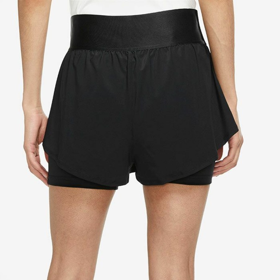 Shorts * | Best Deal Nike Women'S Dri-Fit Advantage Novelty Short Black