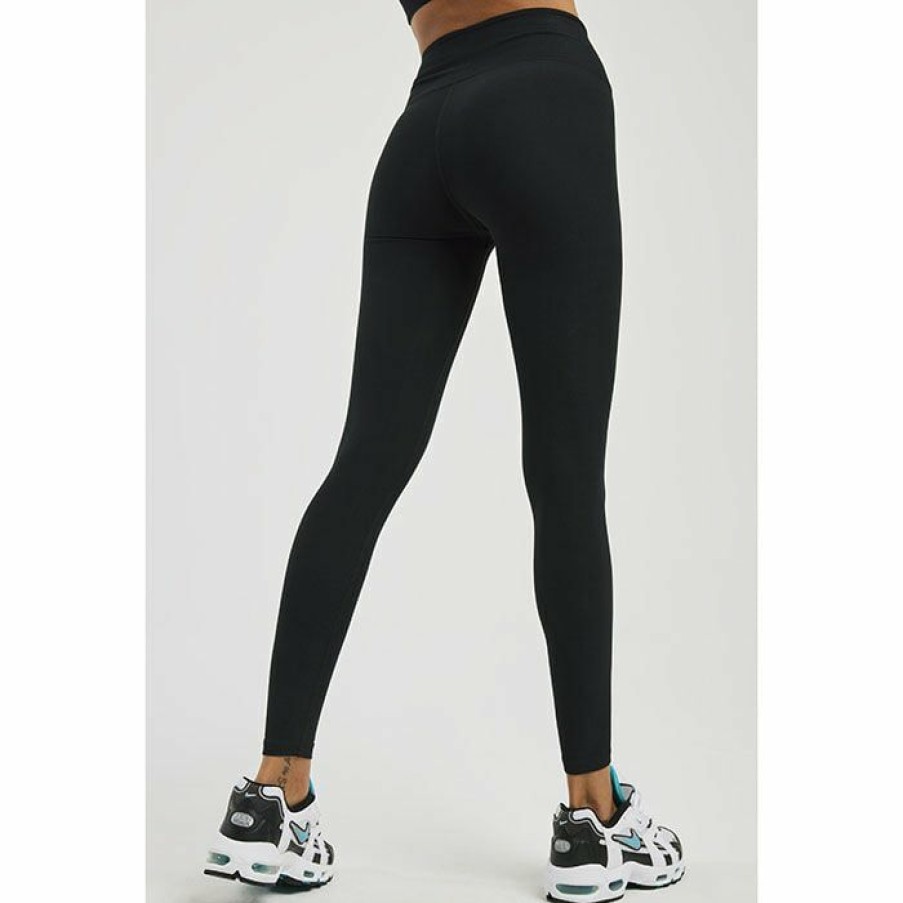 Tights & Leggings * | Flash Sale Year Of Ours Women'S Ribbed Football Legging Black