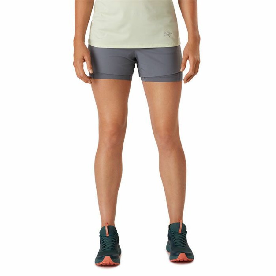 Shorts * | Cheapest Arc'Teryx Women'S Kapta Short Black