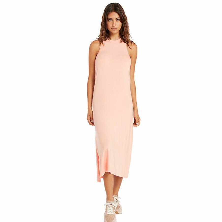 Dresses & Jumpsuits * | Best Reviews Of Volcom Women'S Stonelight Dress Pink