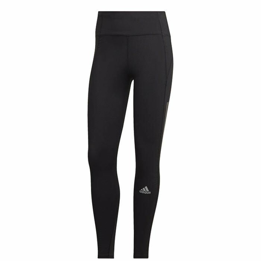 Tights & Leggings * | Best Pirce Adidas Women'S Own The Run Winter Tight Black