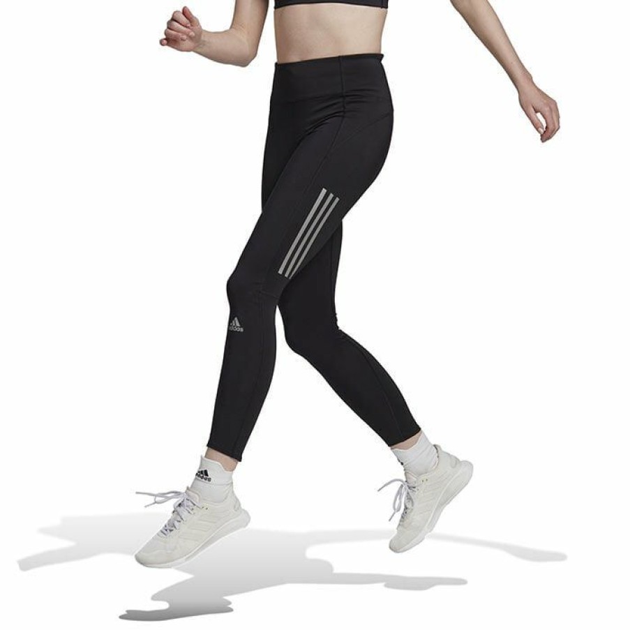 Tights & Leggings * | Best Pirce Adidas Women'S Own The Run Winter Tight Black