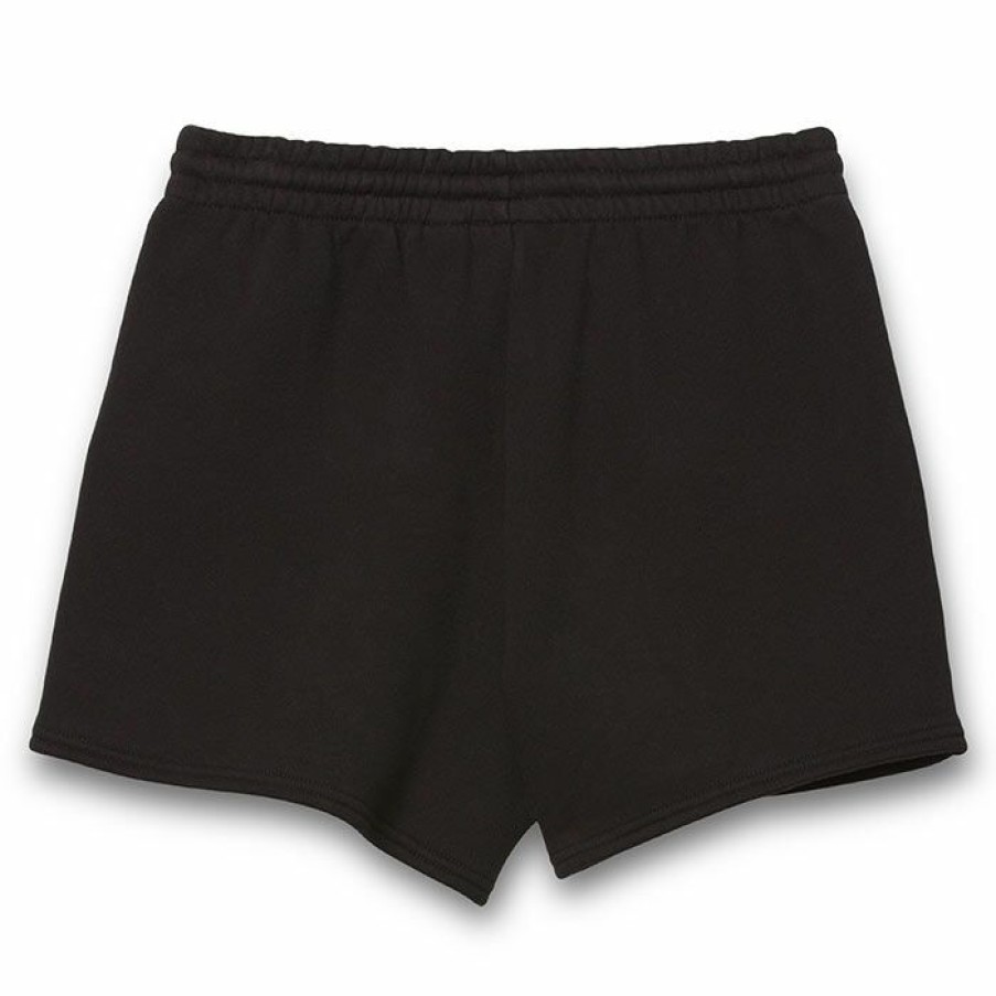 Shorts * | Buy Vans Women'S Comfycush Fleece Short Black