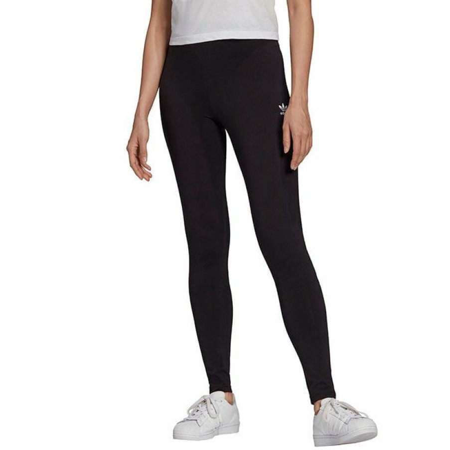 Tights & Leggings * | Discount Adidas Originals Women'S Loungewear Tight Black