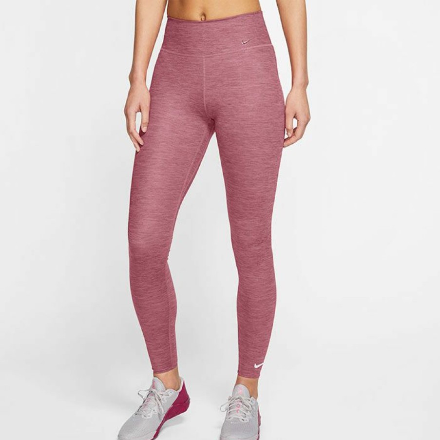 Tights & Leggings * | Cheapest Nike Women'S One Luxe Heathered Mid Rise Legging