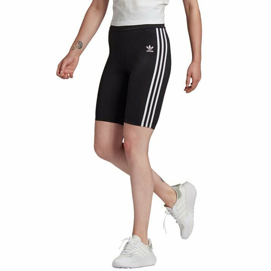 Shorts * | Cheap Adidas Originals Women'S Adicolor Classics Primeblue High Waist Short Black