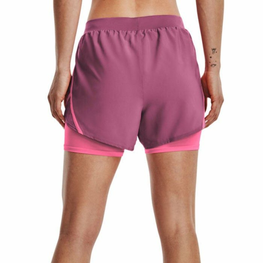 Shorts * | Discount Under Armour Women'S Fly By 2.0 2-In-1 Short