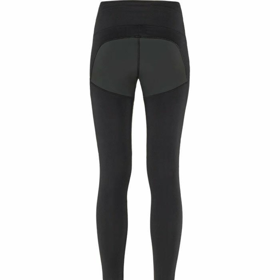 Tights & Leggings * | Best Deal Fjallraven Women'S Pro Abisko Trekking Tight Black