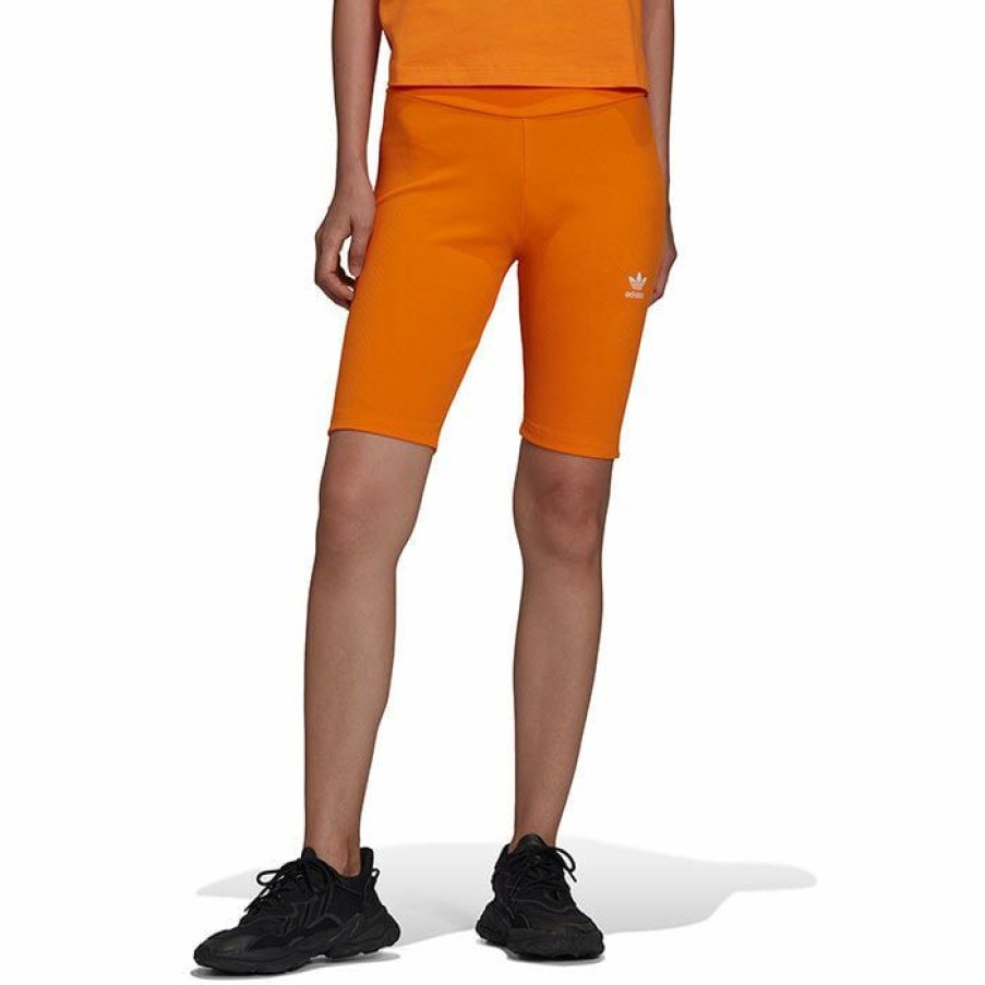 Shorts * | Buy Adidas Originals Women'S Adicolor Essentials Short Orange