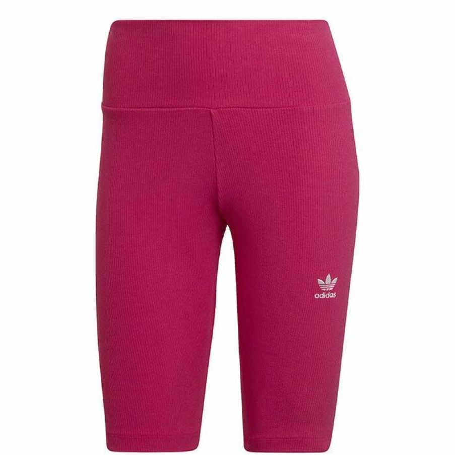 Shorts * | Wholesale Adidas Originals Women'S Adicolor Essentials Short Magenta