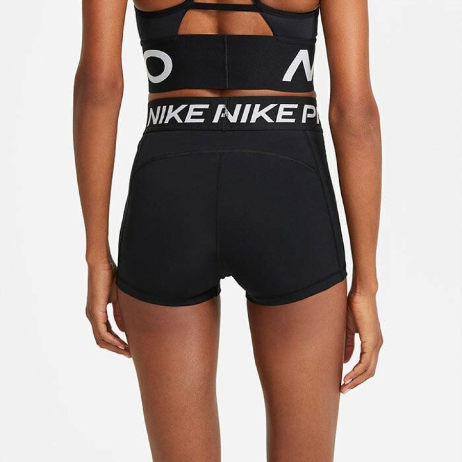 Shorts * | Best Pirce Nike Women'S Pro 3 Short Black