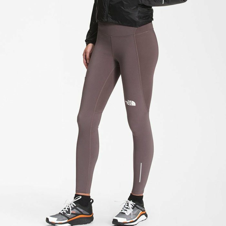 Tights & Leggings * | Best Sale The North Face Women'S Winter Warm Tight Graphite Purple Heather