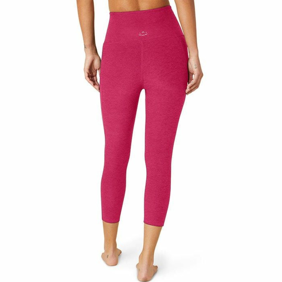 Tights & Leggings * | Discount Beyond Yoga Women'S Spacedye Out Of Pocket High Waist Capri Legging