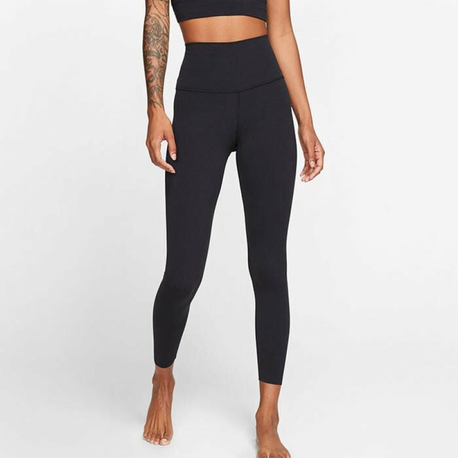 Tights & Leggings * | Cheapest Nike Women'S Yoga Luxe 7/8 Legging Black