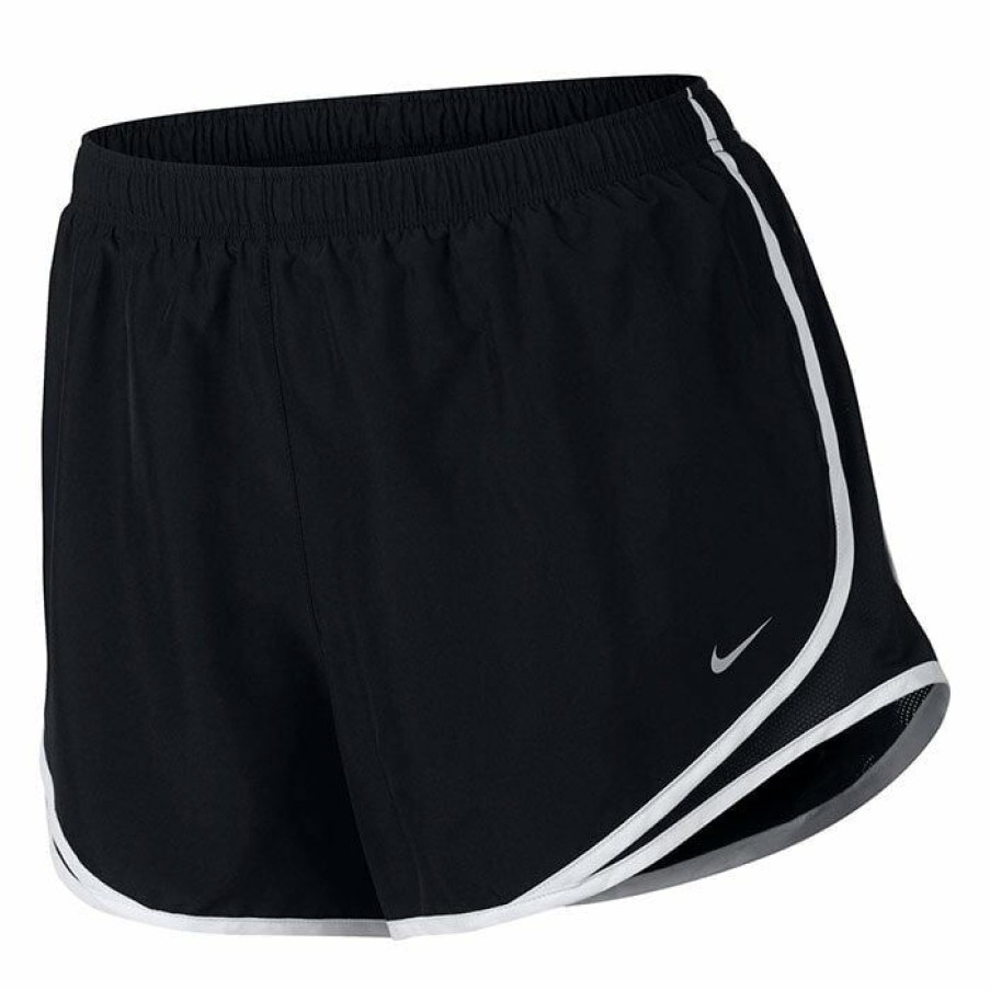 Shorts * | Top 10 Nike Women'S Tempo Short (Plus Size) Black