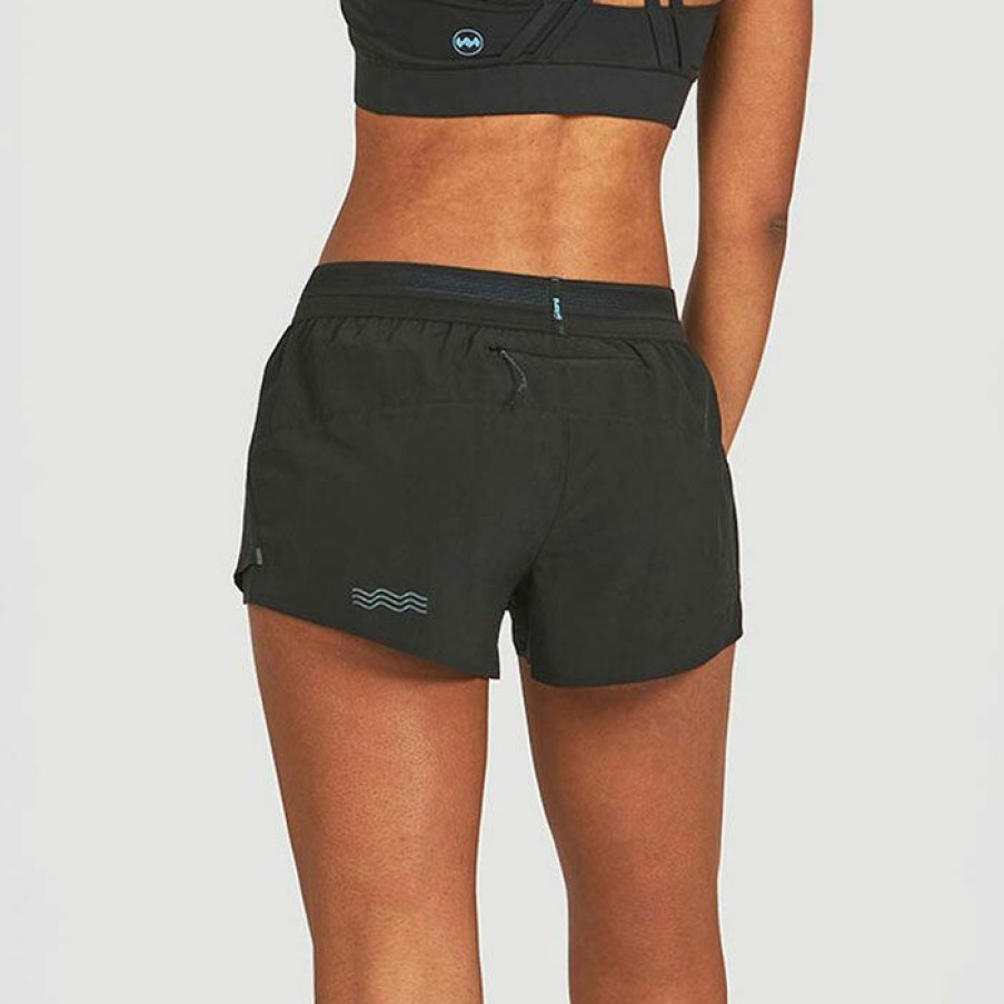 Shorts * | Deals Janji Women'S 3 Afo Middle Short Black