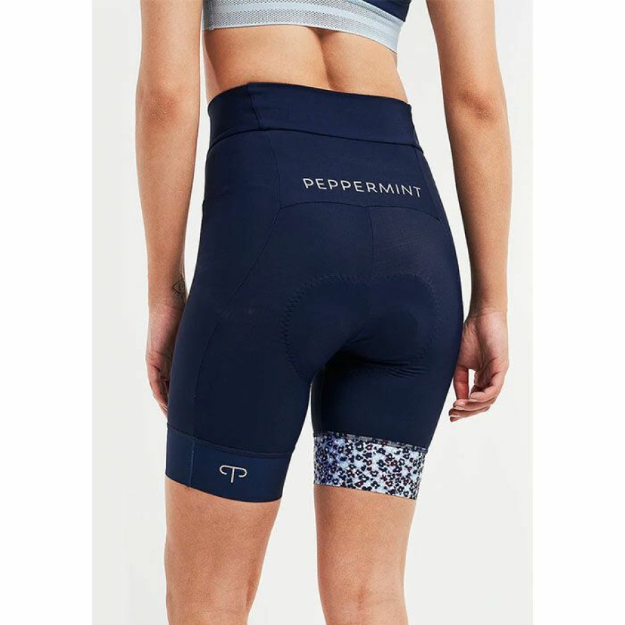 Shorts * | Cheap Peppermint Cycling Co. Women'S Signature Short Navy