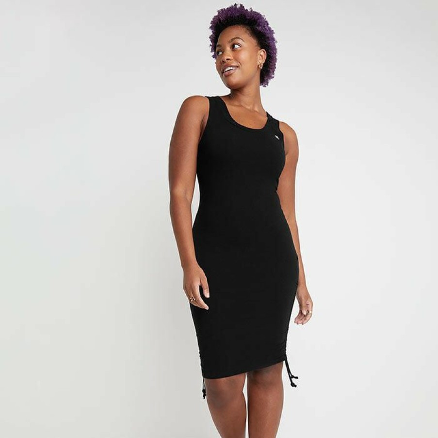 Dresses & Jumpsuits * | Budget Champion Women'S Everyday Ruched Dress Black