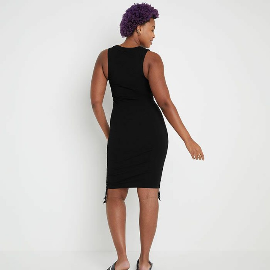 Dresses & Jumpsuits * | Budget Champion Women'S Everyday Ruched Dress Black