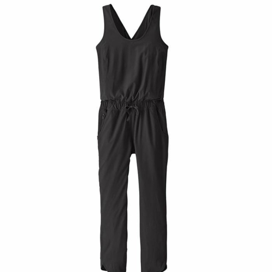 Dresses & Jumpsuits * | Top 10 Patagonia Women'S Fleetwith Romper Black