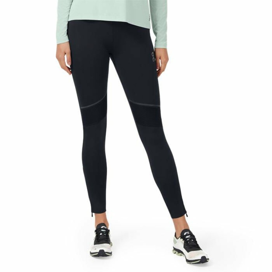 Tights & Leggings * | Budget Women'S Running Long Tight Black