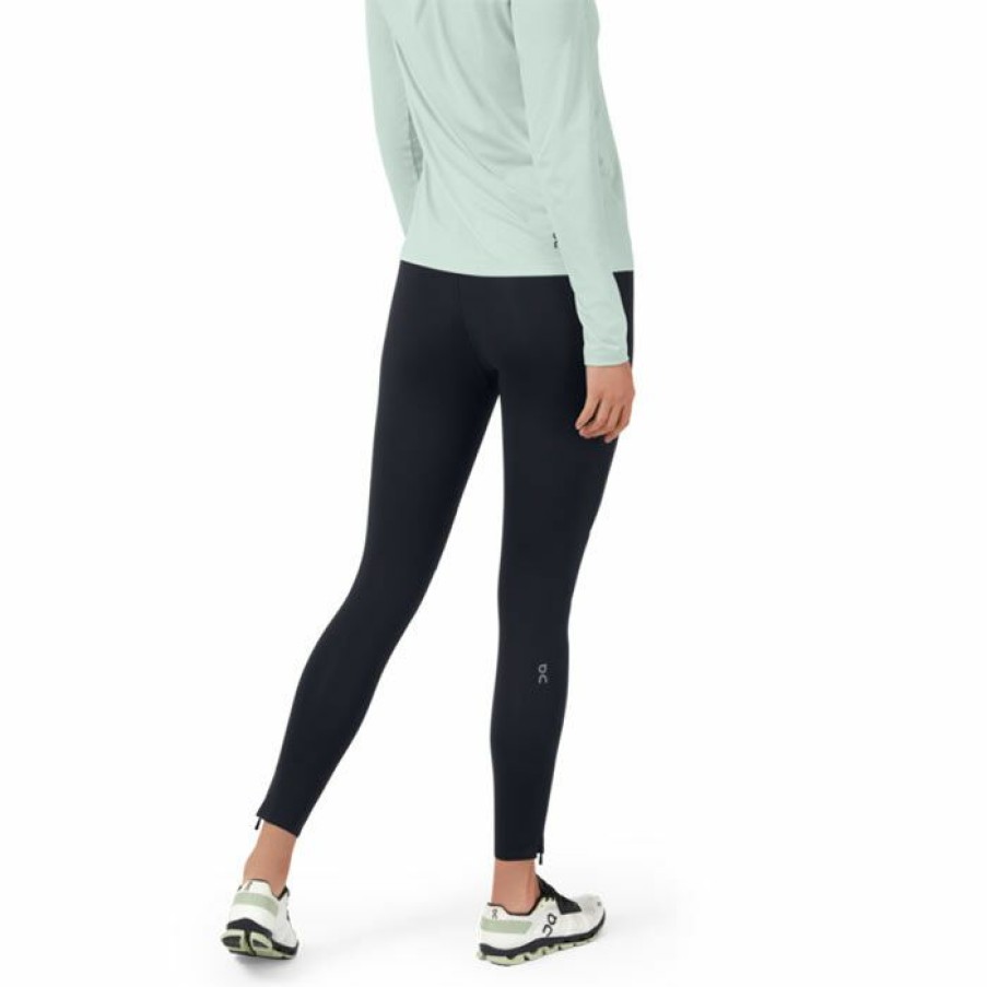 Tights & Leggings * | Budget Women'S Running Long Tight Black