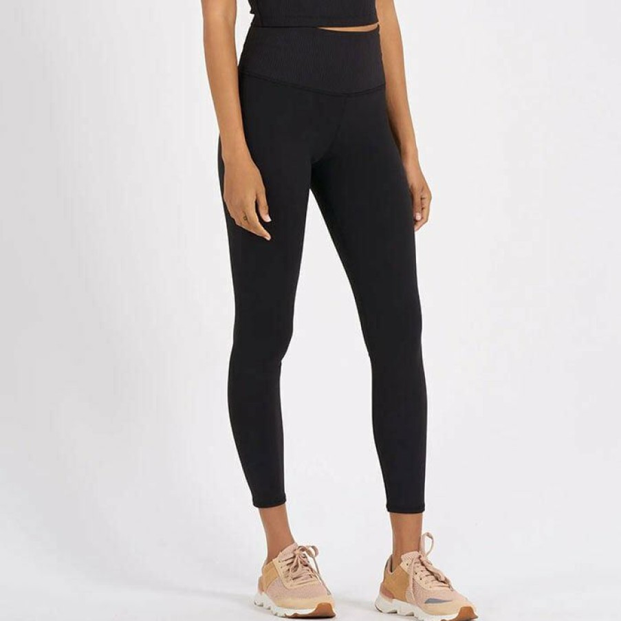 Tights & Leggings * | Hot Sale Vuori Women'S Rib Studio Legging