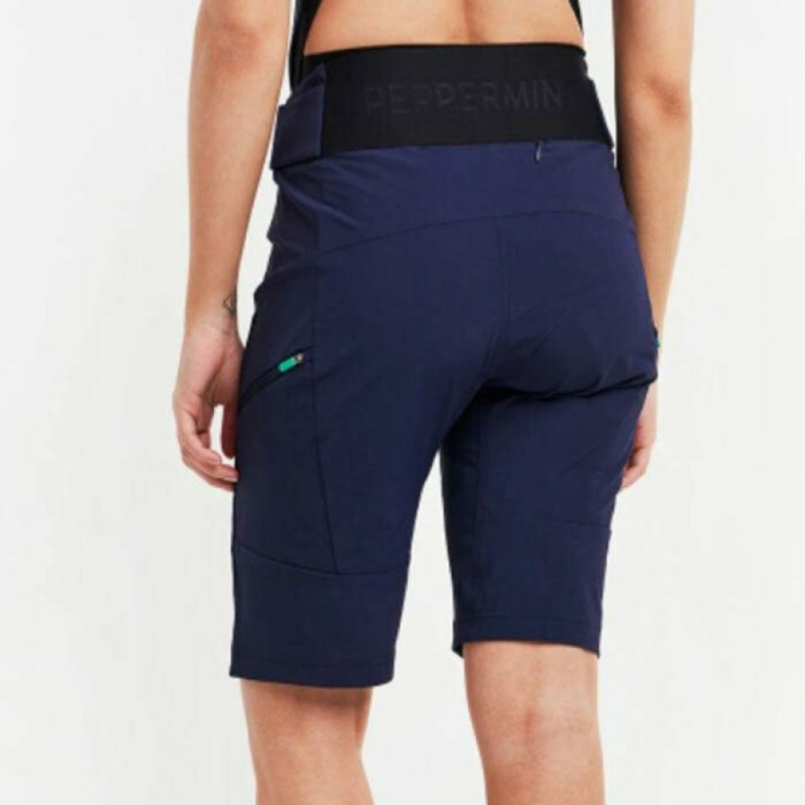 Shorts * | Best Sale Peppermint Cycling Co. Women'S Mtb Tech Short Navy