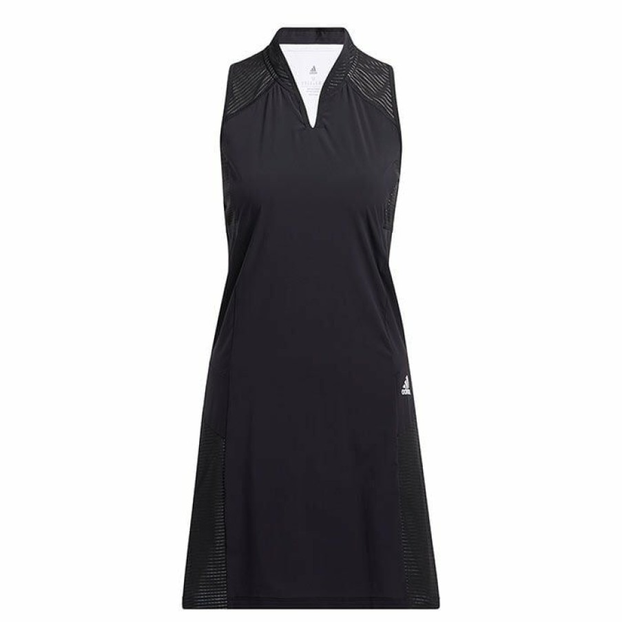 Dresses & Jumpsuits * | Flash Sale Adidas Women'S Sport Heat.Rdy Sleeveless Dress Black