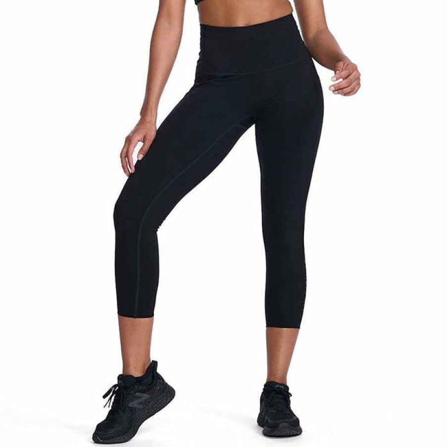 Tights & Leggings * | Discount 2Xu Women'S Form Stash 2.0 Compression 7/8 Tight