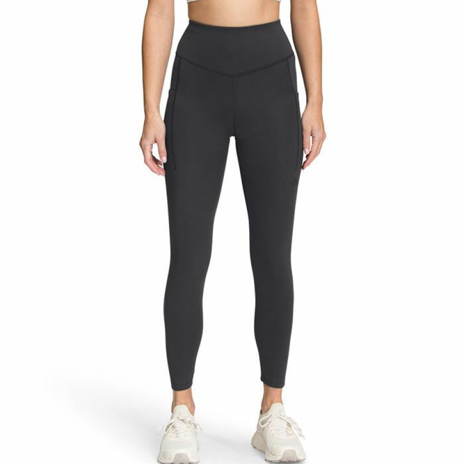 Tights & Leggings * | Best Sale The North Face Women'S Midline High Rise 7/8 Pocket Tight Tnf Black